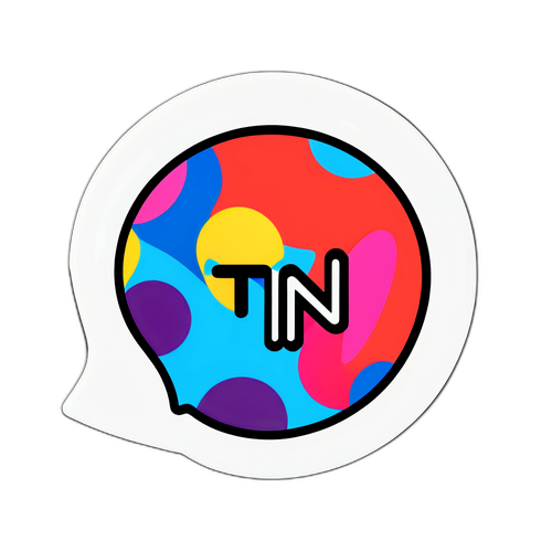 Sticker Moderno 'TN'