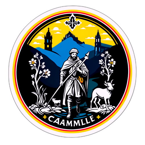 La Disparue de Compostelle Sticker