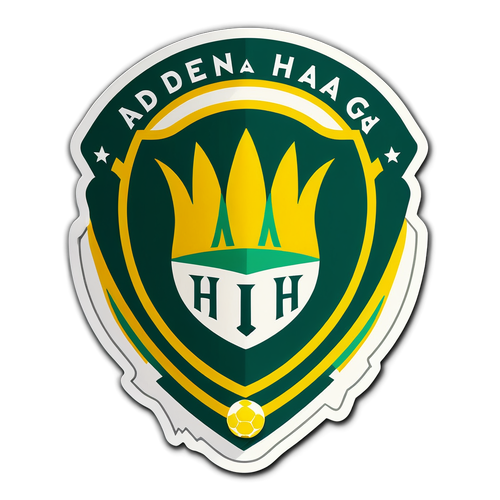 ADO Den Haag Embleem Sticker