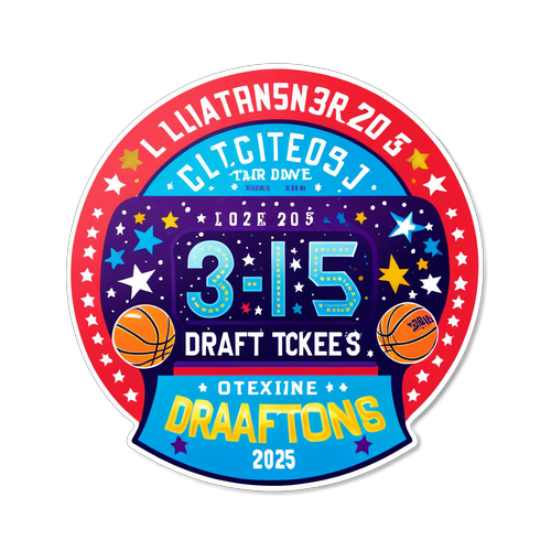 Ticket de loterie NBA 2025