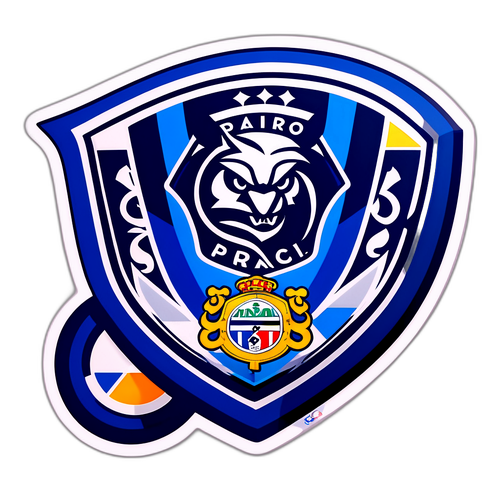 Sticker cu designul echipelor Porto și Sporting