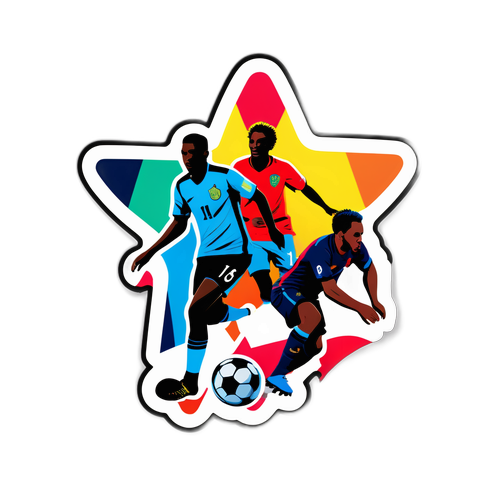 Futbol Temalı Canlı Sticker