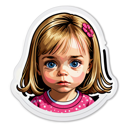 Sticker Madeleine McCann emlékére