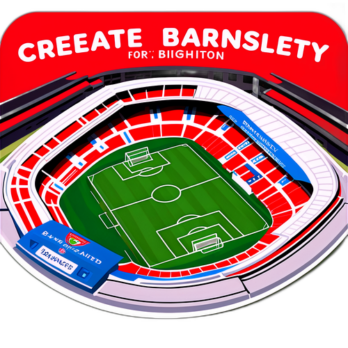 Sticker voor de wedstrijd Barnsley - Brighton