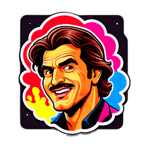 Fabio De Luigi in una scena comica