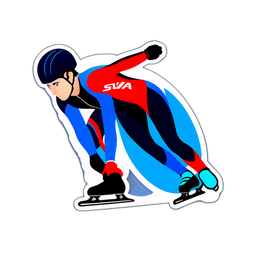 短道速滑竞争时刻