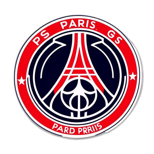 Návrh na samolepku s logem PSG