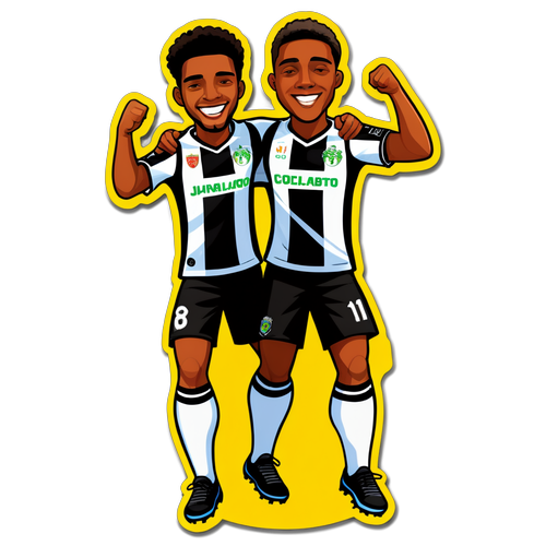 Celebración de Fanáticos de CRB y Santos