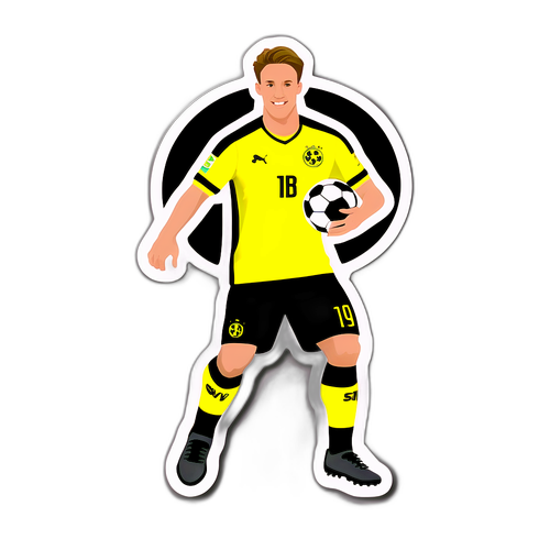 สติกเกอร์เสื้อฟุตบอลดอร์ทมุนด์