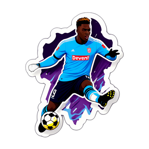Stiker Andre Onana Menyelamatkan Tendangan