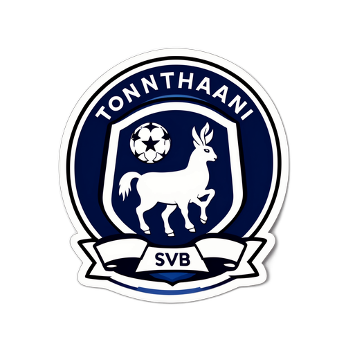 Tottenham-temat klistermärke