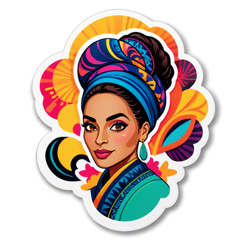 Oppdag Selma Ibrahims Fargerike Verden! En Kunstnerisk Sticker du Ikke Vil Gå Glipp Av!