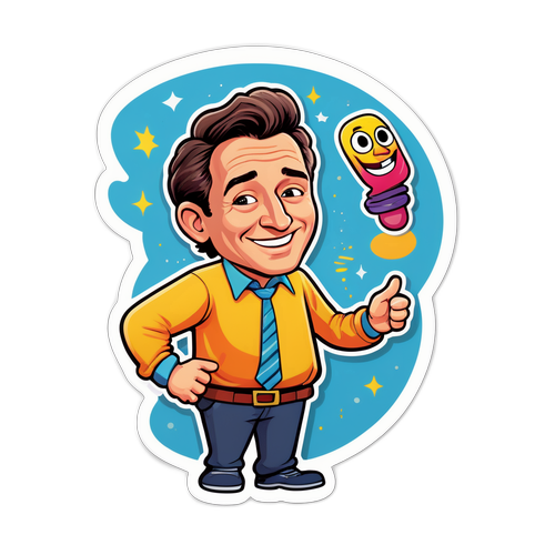 Autocollant humoristique de Jonathan Cohen