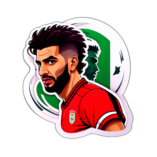 Sticker Portrait Omar Marmoush
