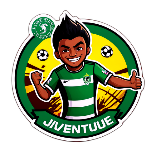 Sticker Juara Juventude vs Santos
