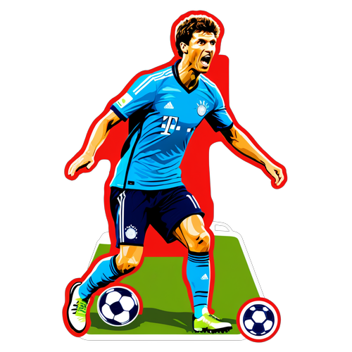 Thomas Müller i Aktion