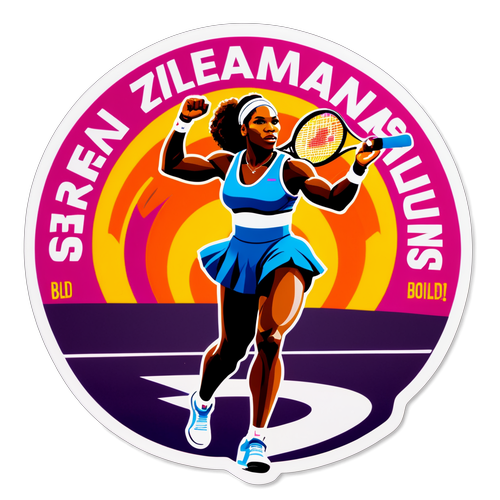 Serena Williams: Niezłomna Siła na Korcie! Odkryj Jej Retro Styl!