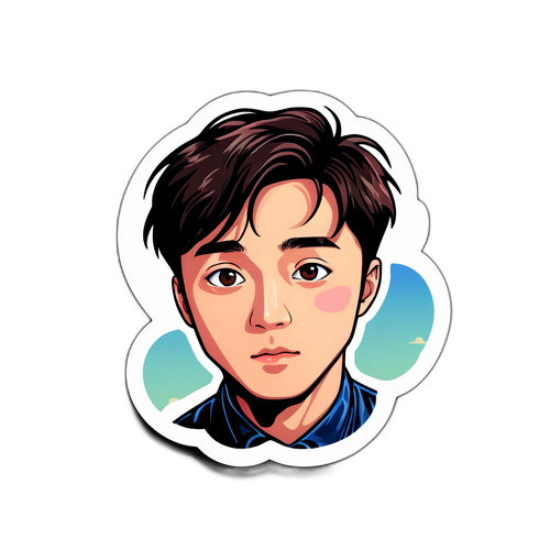 감정적인 스티커 디자인