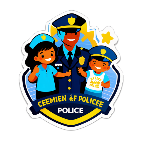 Sticker ya Uajiri wa Polisi