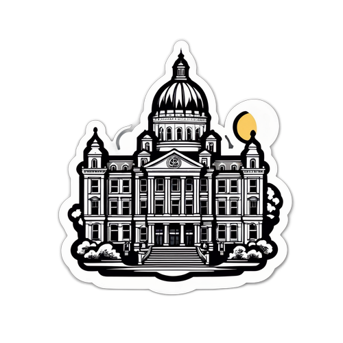 Famous Landmarks Sticker