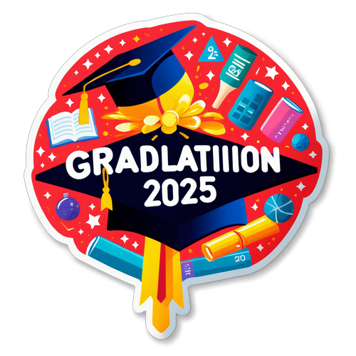 Adesivo di Laurea 2025