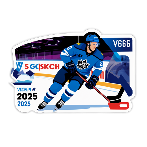 VM Ishockey 2025 Sticker