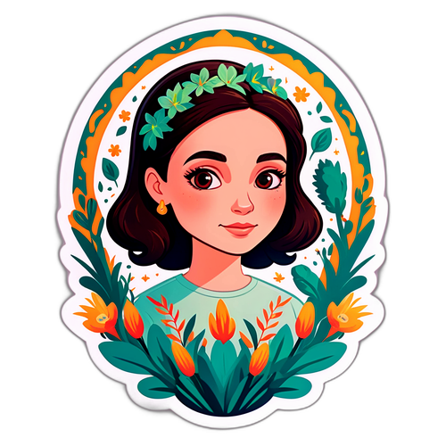 Csilla Megyeri Botanikus Motívumokkal