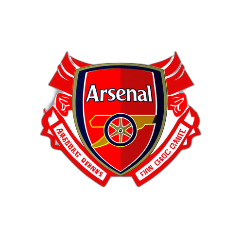 Návrh samolepky pro fanoušky Arsenalu a Liverpoolu