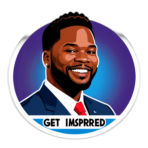 Malcolm-Jamal Warner - Inspirativní nálepka