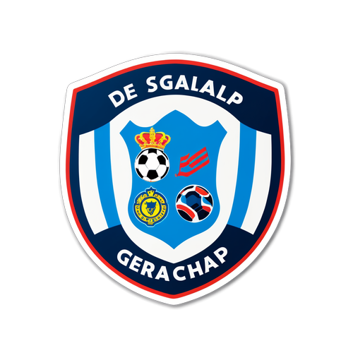 Sticker voor De Graafschap