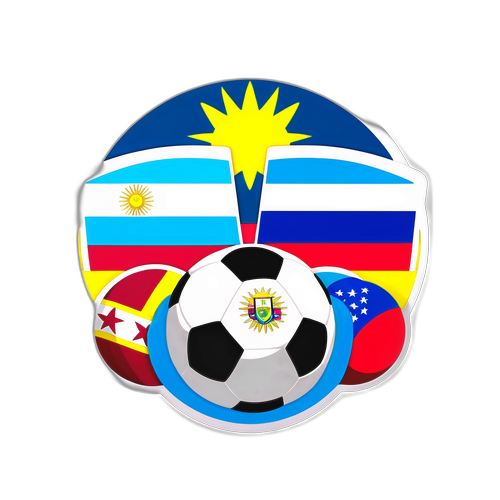 Stickers tematyczne: Argentyna vs Wenezuela