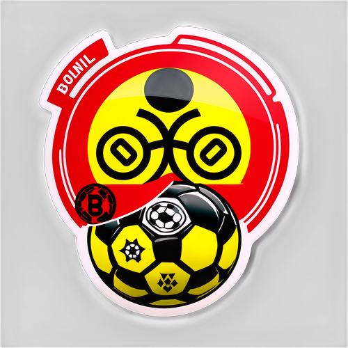 Der große Rivalitätsschock: Mainz 05 vs. Borussia Dortmund - Fußballleidenschaft auf einem Sticker!