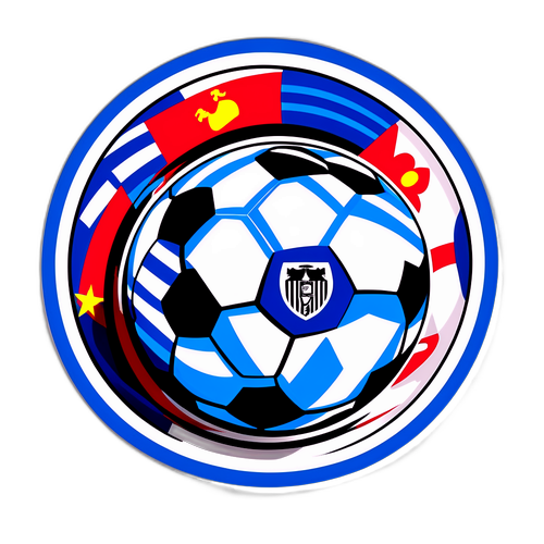 Pegatina de Fútbol Real Sociedad