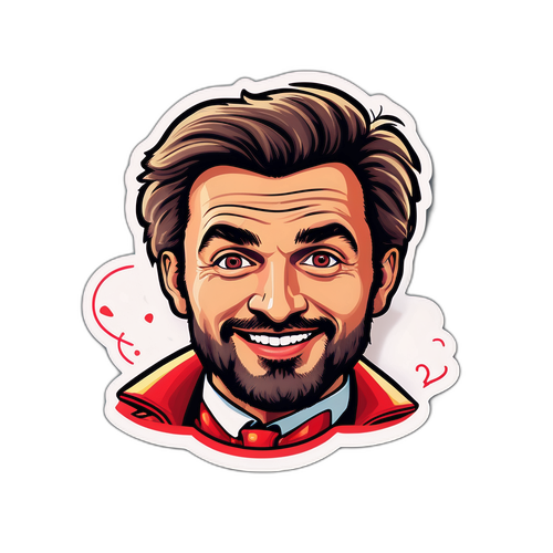 Autocollant humoristique d'Olivier Lejeune