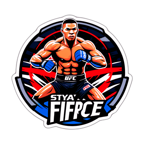 Blijf Fierce Sticker
