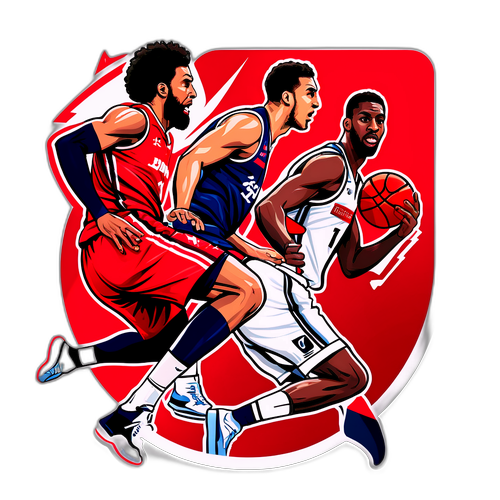 מדבקת כדורסל אינטנסיבית בין הפועל תל אביב לבסקוניה