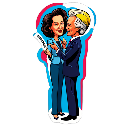 Schokkende Debat! Femke Halsema versus Geert Wilders in een Cartoonachtige Strijd