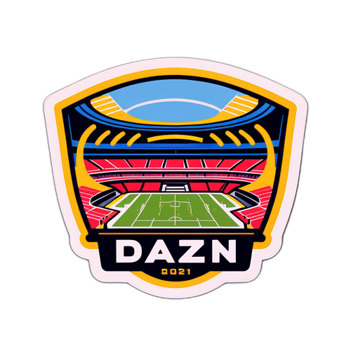 DAZN-logo urheilustadionista