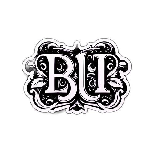 A 'bl' felirat rejtélyes és nehéz légkört árasztó matricája