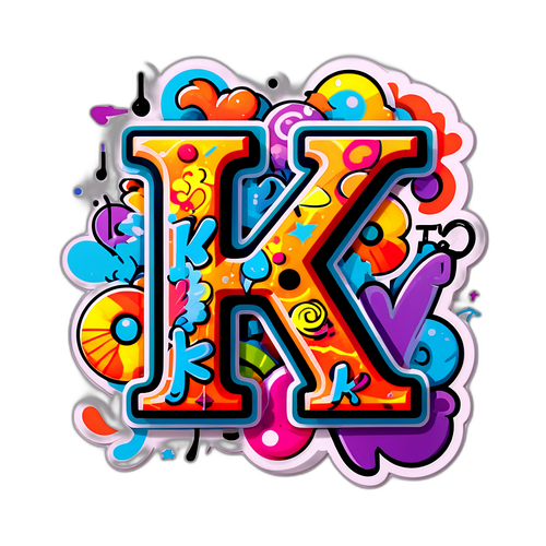 क का मजेदार डिज़ाइन