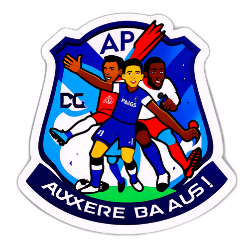 Izgalmas pillanatok az Auxerre-PSG mérkőzésen