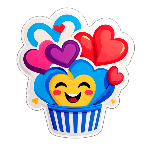 Thiết kế sticker vui tươi cho tình cảm của Brighton