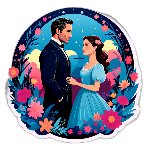 Una scena romantica di Raoul Bova e un partner misterioso