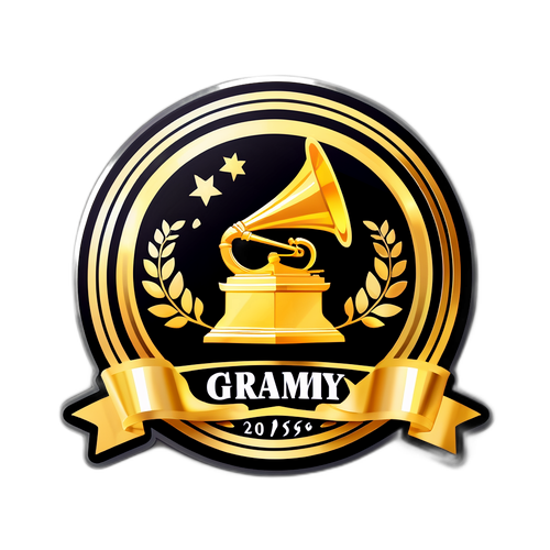Design samolepek s Grammy nominacemi 2026