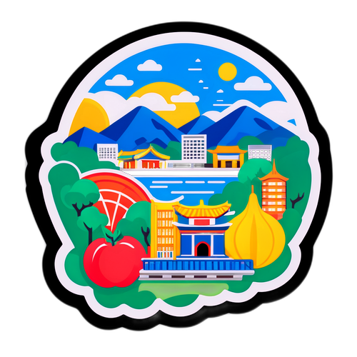 대구의 명소를 배경으로 한 건강한 라이프스타일