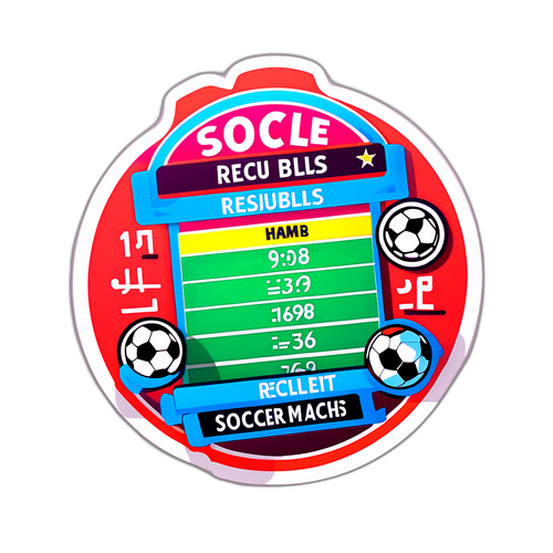 Sticker Kết Quả Bóng Đá