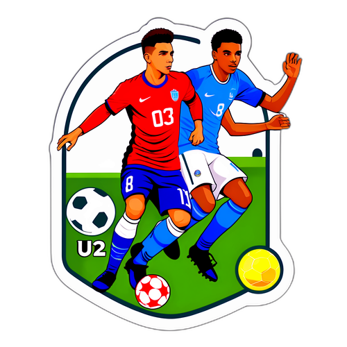 Spirited Sticker til U21 EM