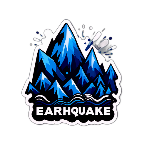 Maka-daloy na Disenyo ng 'Earthquake'