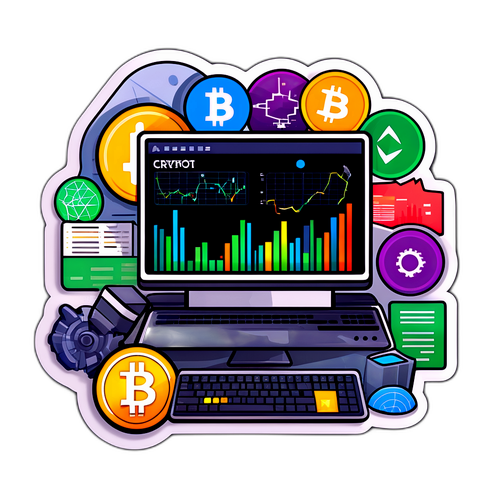 Crypto Nachrichten Aufkleber
