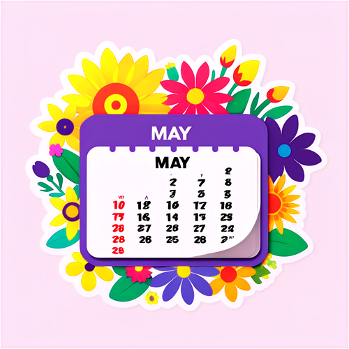May 2 Takvim Tasarımı